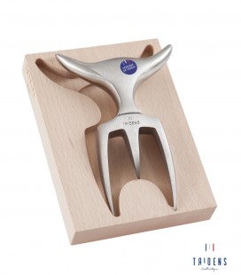 Tridens poli-mirror beechwood holder